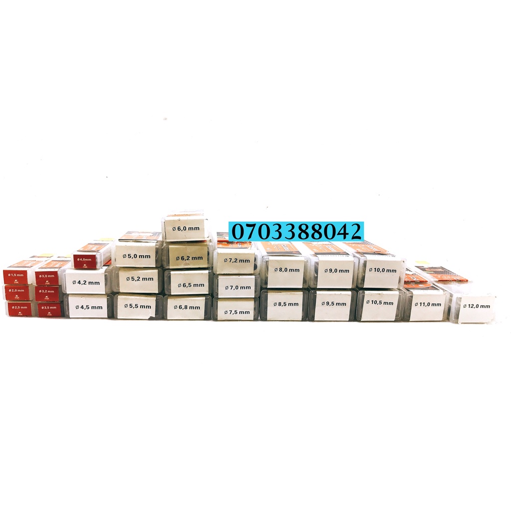 MŨI KHOAN INOX 1.5-6.5MM