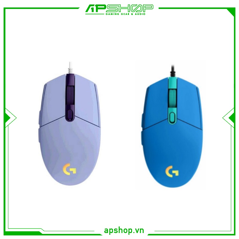 Chuột Logitech G203 Lightsync 8000 PDI Lilac Tím | 910-005853 | Chính hãng