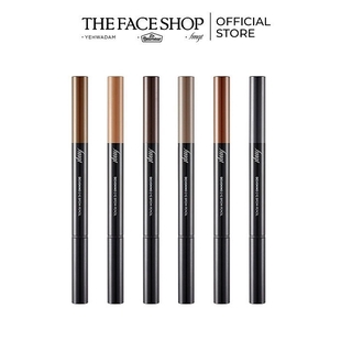 Chì kẻ mày 2 đầu The Face Designing Eyebrow Pencil