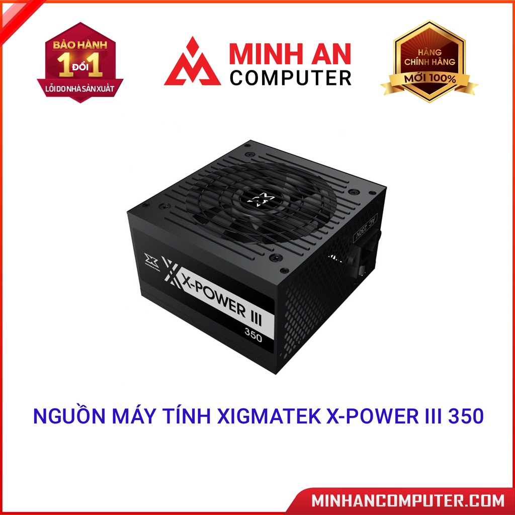 Nguồn máy tính Xigmatek XPOWER III 350 Hàng chính hãng