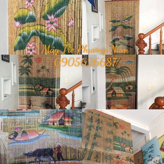 Mành tre ống trúc trang trí đủ các mẫu đặt làm theo kích thước