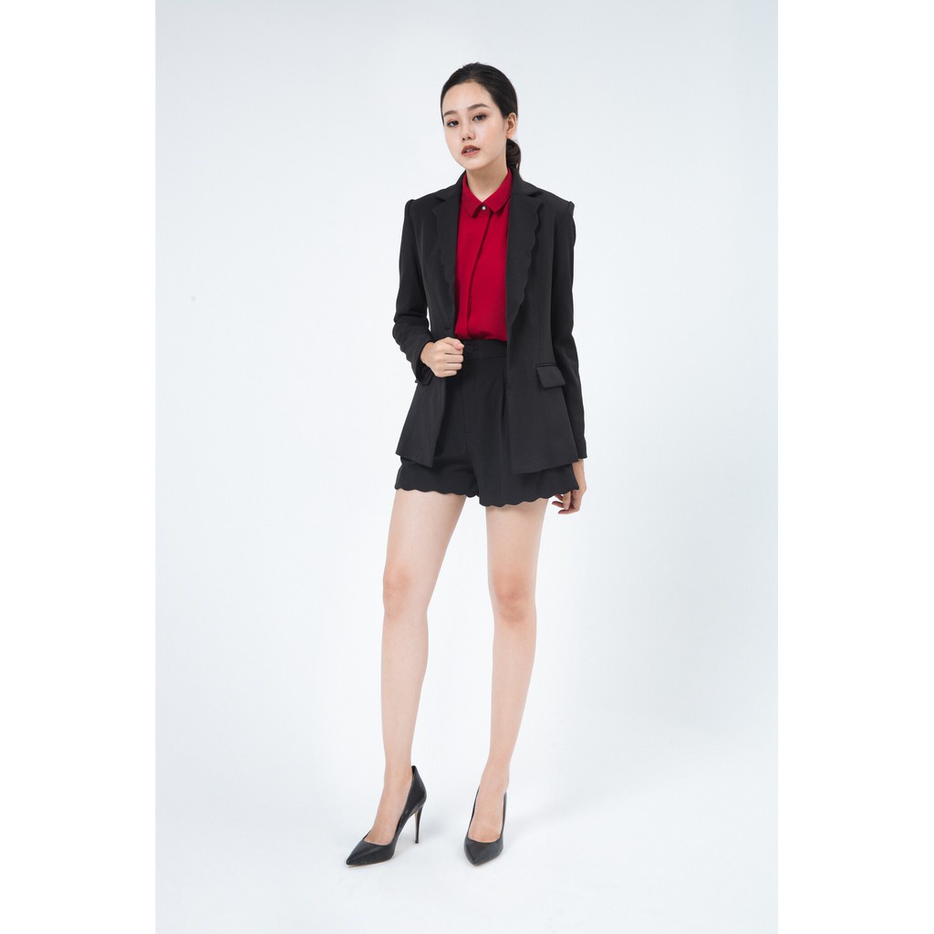 [NHẬP WABRTL5 GIẢM 10% TỐI ĐA 50K ĐH 250K ]Áo Vest Nữ cổ cách điệu thiết kế IVY moda MS 67M4894