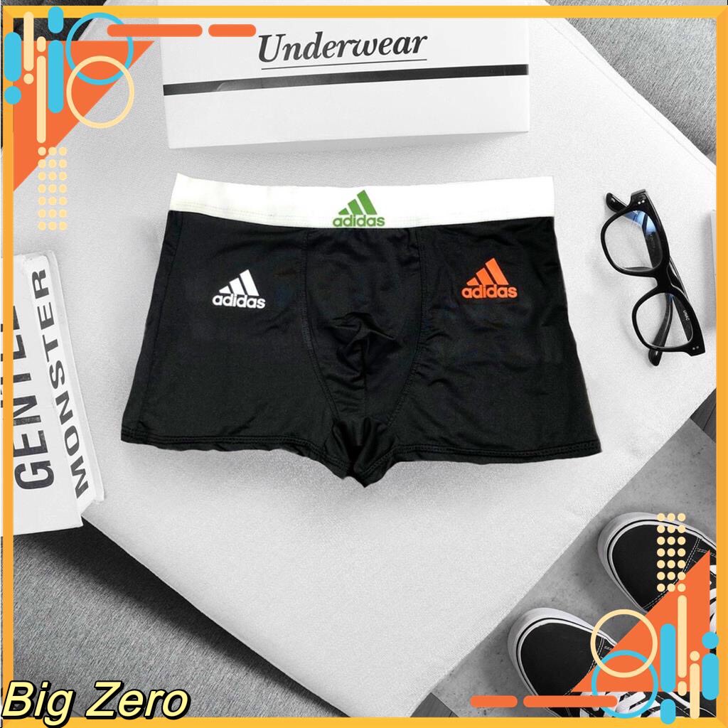 Quần lót nam chất thun lạnh cạp to Logo ADASS trẻ trung, quần sịp nam co giãn 4 chiều thoáng mát