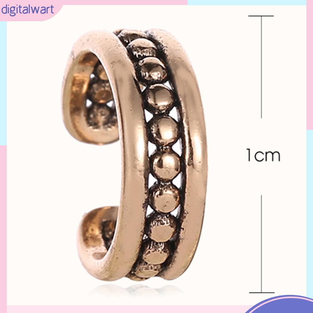 Khuyên đeo vành tai bằng kim loại thời trang cá tính cho nữ