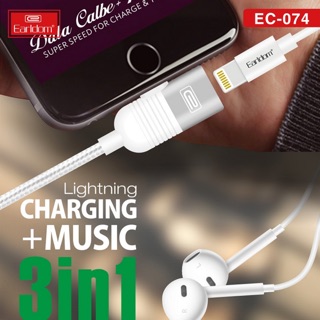 Cáp Sạc 2 trong 1 Earldom EC-074