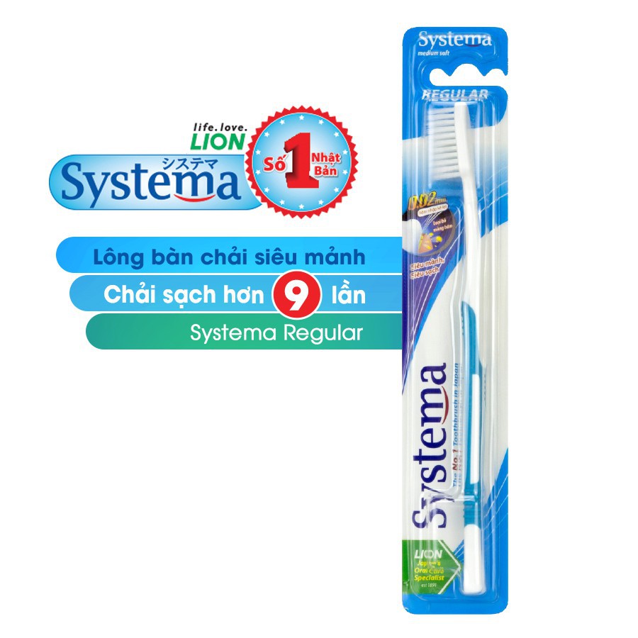 Bàn chải đánh răng Systema Số 1 Nhật Bản