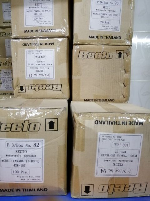 Nhông dĩa exciter 150/Exciter 155 Recto, size 14/42, thái lan