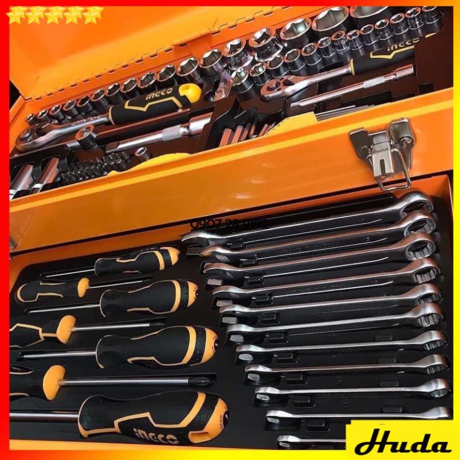 Bộ hộp đồ nghề công cụ dụng cụ đa năng 97 món Total Ingco
