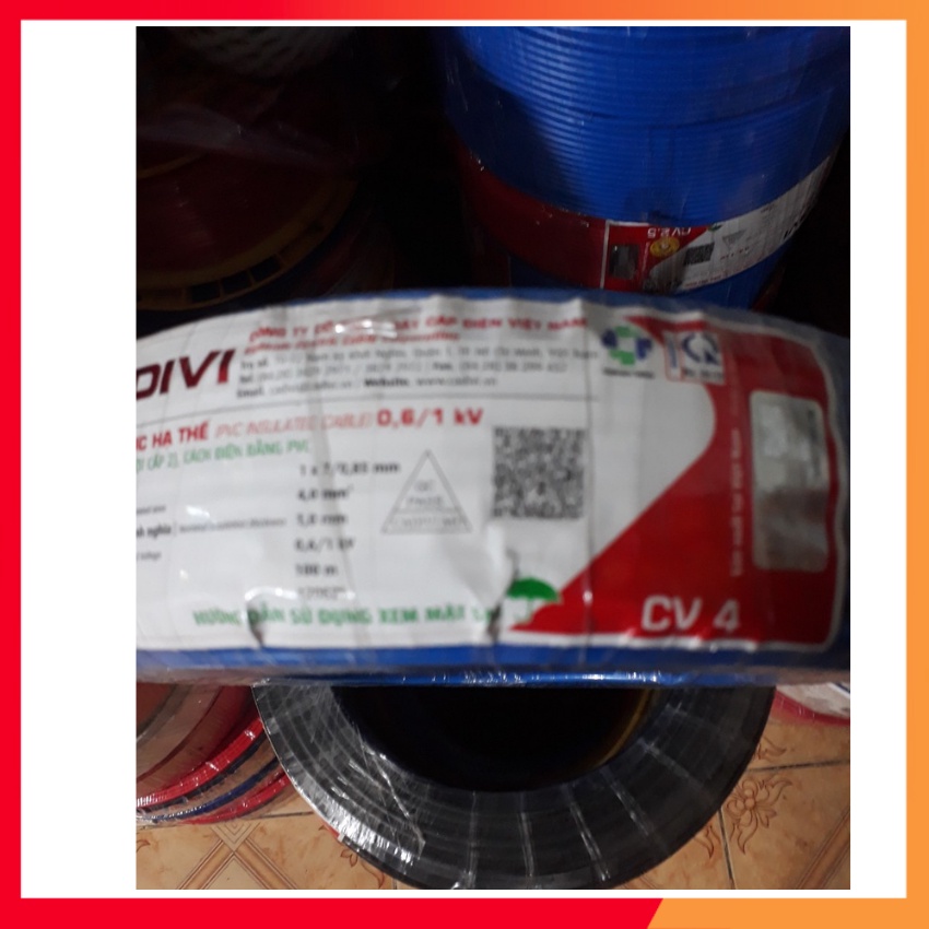 Dây điện đơn CADIVI 1.5/2.0/2.5/3.5/40/6.0.8.0- DALICO