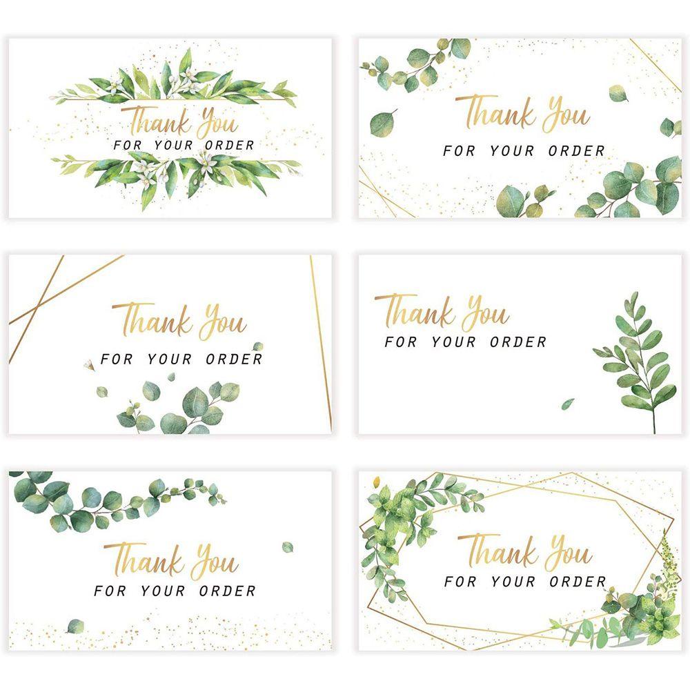 LAKAMIER Thẻ Ghi Chữ Thank You for Your Order Cho Các Bữa Tiệc