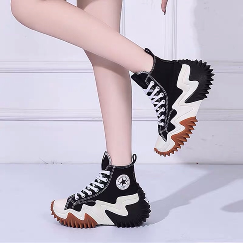 ẢNH THẬT GIÀY THỂ THAO SIÊU TÔN DÁNG,GIÀY ĐẾ CAO ULZZANG ĐỦ SIZE NAM NỮ