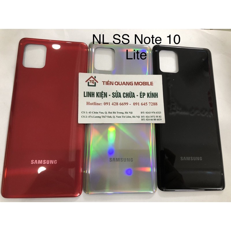 Nắp lưng Samsung Note 10 Lite