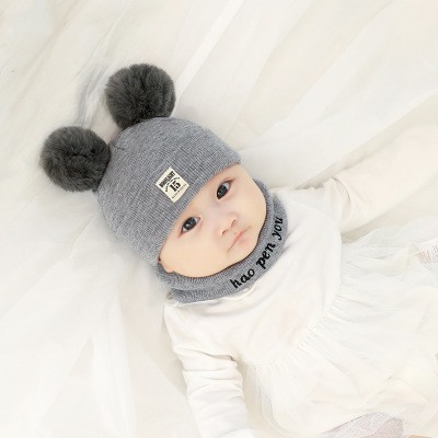 Set khăn mũ len cực đẹp cho bé mùa đông
