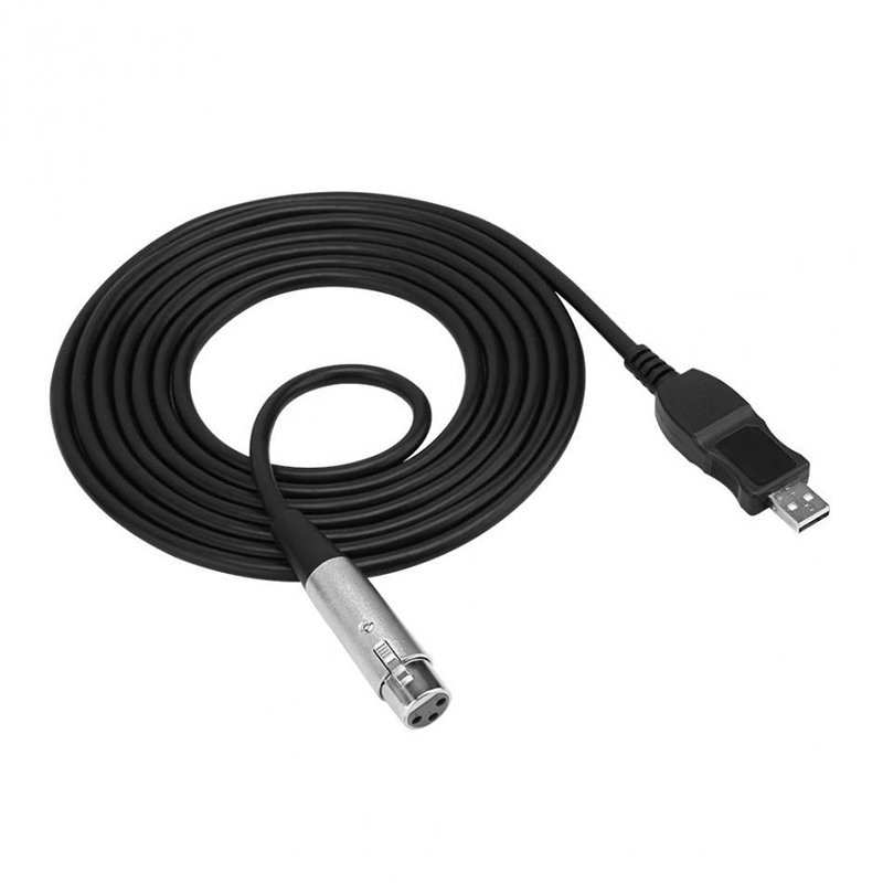 Cáp Chuyển Đổi Từ Cổng Usb Sang Cổng XLR Dài 3 mét - Usb To XLR