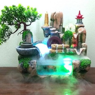 Thiết bị tạo khói nước - Phun sương tạo khói hồ cá 12 Led đổi màu