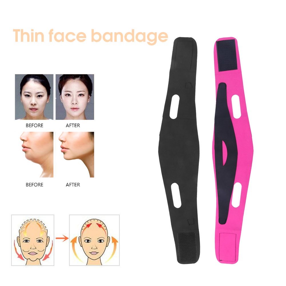 [Hàng mới về] Đai nâng cơ mặt tạo cằm chữ v thon gọn chống nếp nhăn