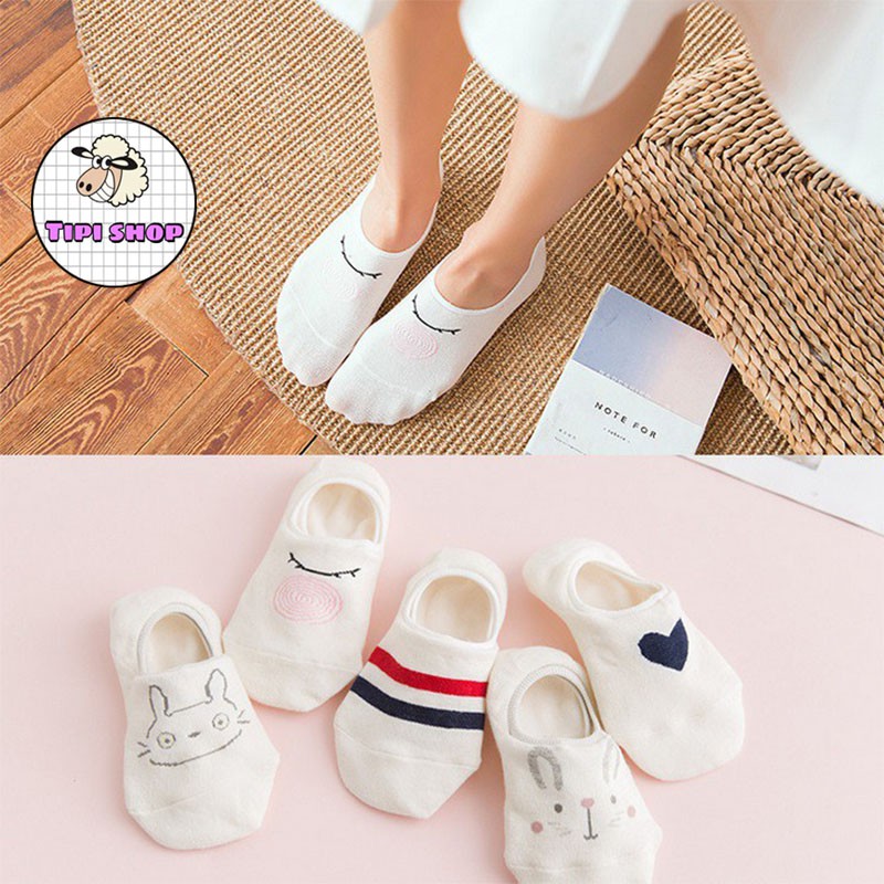 Set 5 đôi tất ngắn cổ dễ thương