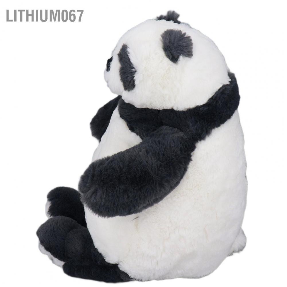 Lithium067 Lithium067 Panda Búp bê Nhồi bông Trẻ em Mềm mại Dễ thương Tinh tế Đồ chơi sang trọng Trang trí nội thất Quà tặng sinh nhật