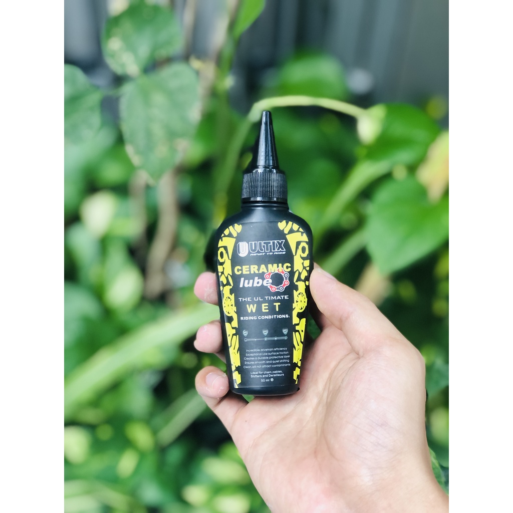 Dầu tra xích xe đạp ULTIX Ceramic wet 50ml