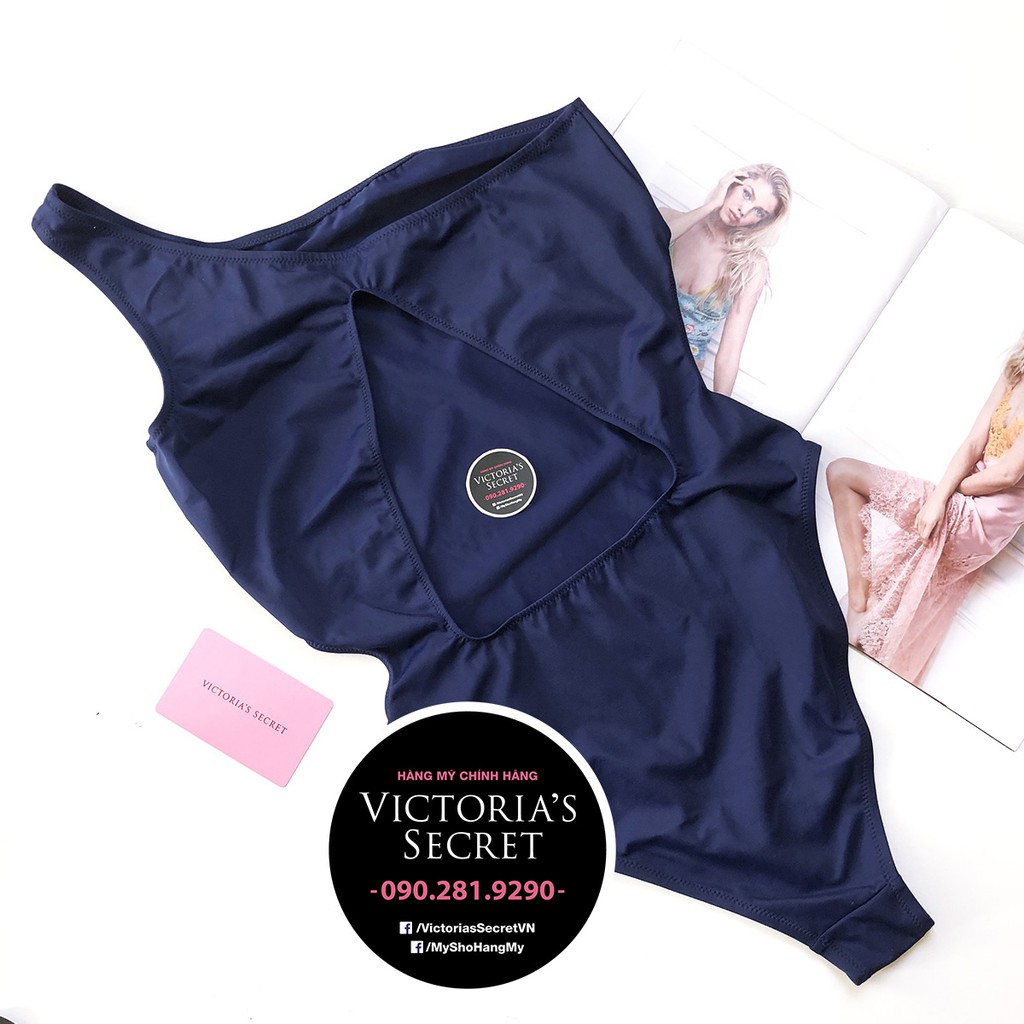 [Size S] Áo tắm Sexy, sẻ vai gợi cảm với màu xanh Navy, Navy Blue | BigBuy360 - bigbuy360.vn