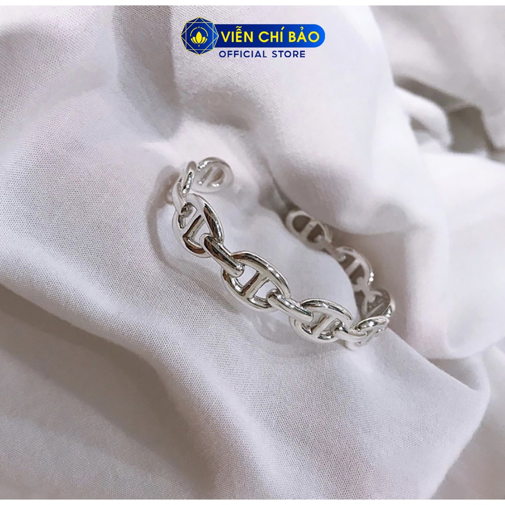 Vòng tay bạc nữ Xích đan chất liệu bạc Thái 925 thời trang phụ kiện trang sức nữ thương hiệu Viễn Chí Bảo L000020