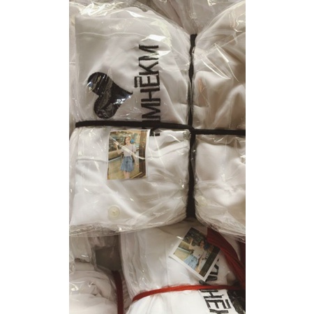 Áo sơ mi thêu trái tim và chữ  A15❤❤