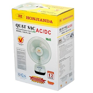 Quạt sạc Honjianda HJD-FL301