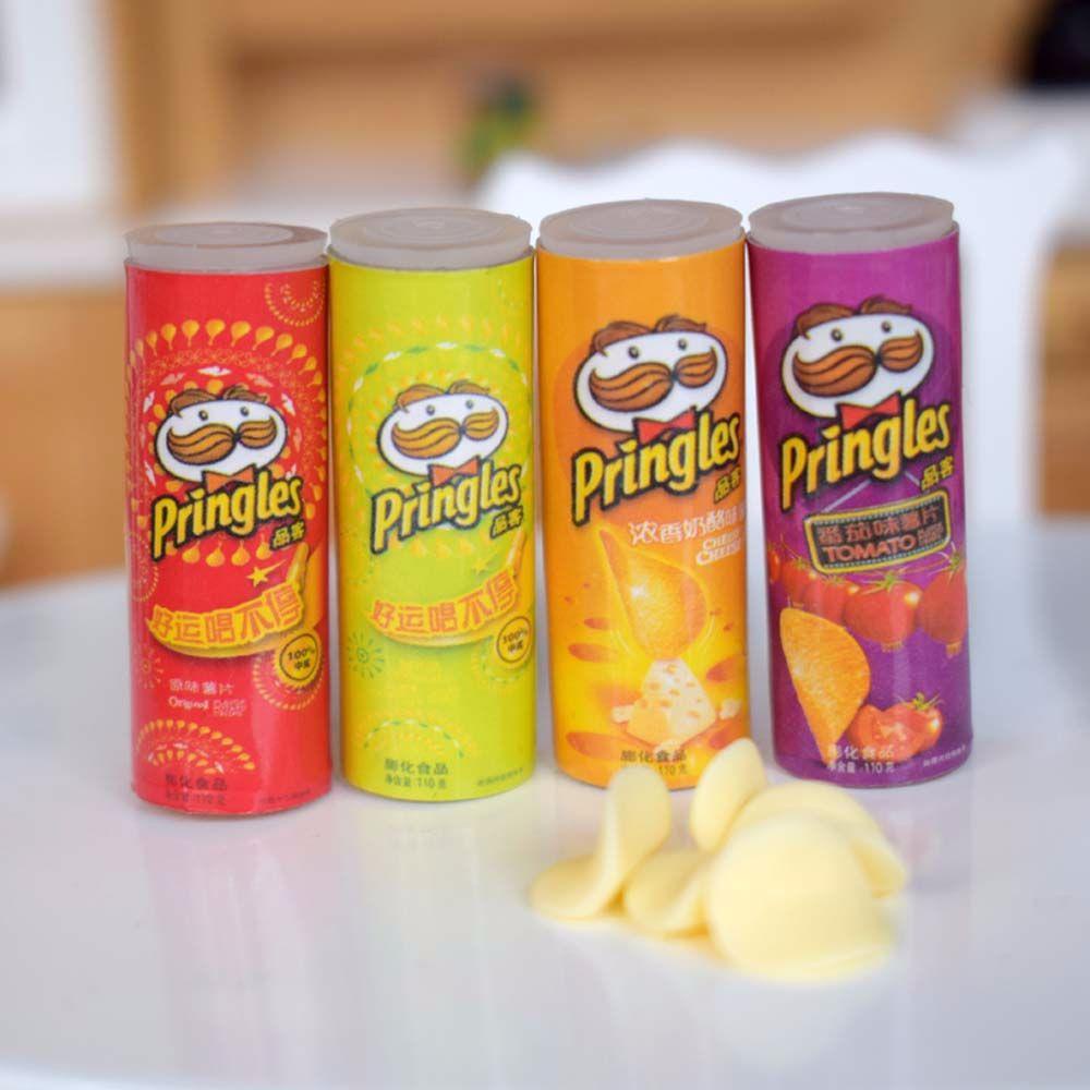 Set 4 Chai Khoai Tây Chiên Tỉ Lệ 1: 6 Trang Trí Nhà Búp Bê