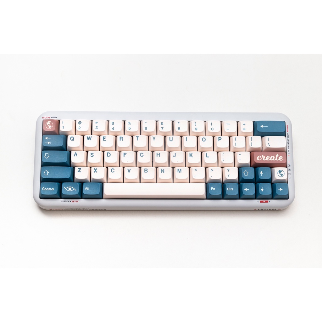 133 phím GMK Earth Tones Keycaps XDA Profile PBT DYE SUB Bàn phím cơ Keycap