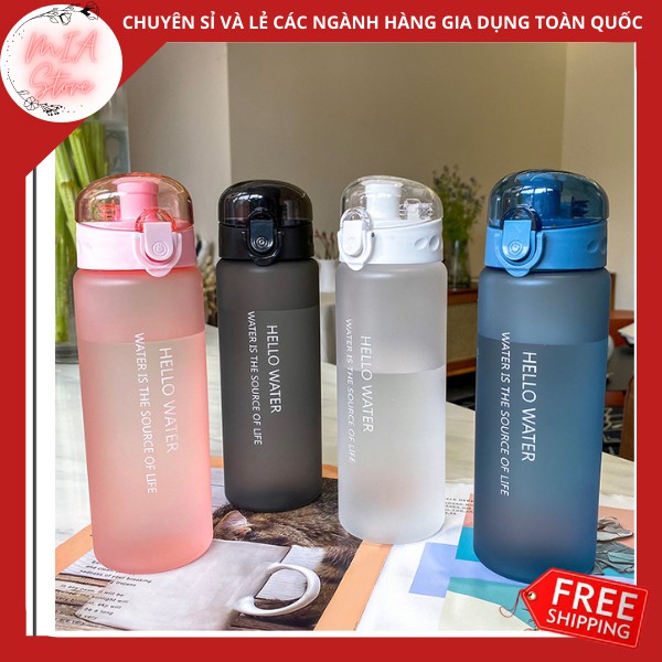 {HÀNG MỚI VỀ} Bình nước thể thao cao cấp Hello Water 780ML