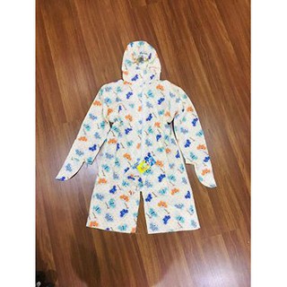 áo váy chống nắng toàn thân cho bé gái chất thô 2 lớp tặng kèm khẩu trang