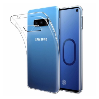 Ốp lưng dẻo trong suốt cho Samsung Galaxy S10E hiệu Ultra Thin mỏng 0.6mm, chống trầy xước
