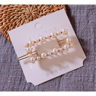 [HOT TREND] Kẹp tóc đính đá - ngọc nhân tạo