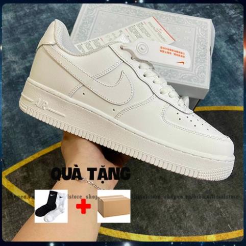 😾 Giày_Nike Air Force 1 All White, Giày AF1 Trắng Hàng S.Cấp Đế Air Đủ Size Nam Nữ /DINO-SNEAKER