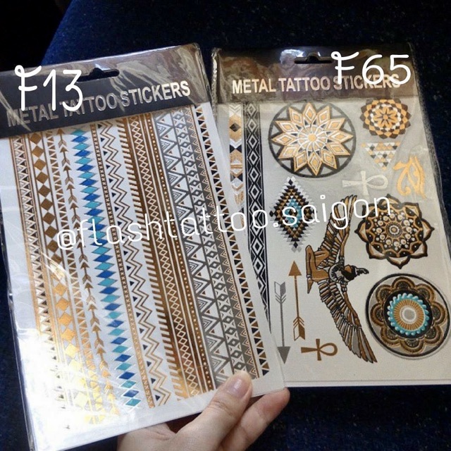 Flash tattoo Hình xăm ánh kim đi biển & Fes vô nước thỏai mái 💕✨