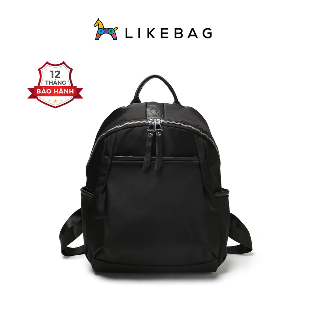 Balo thời trang nam nữ LIKEBAG vải dù cao cấp chống thấm đi học, du lịch 220216112 - LIBAGI