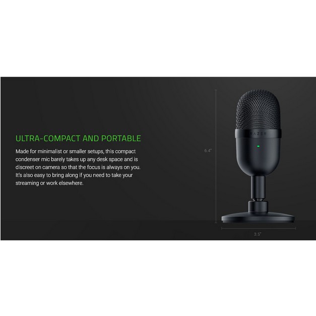 Mic thu âm mini chất lượng cao cổng USB tiện lợi