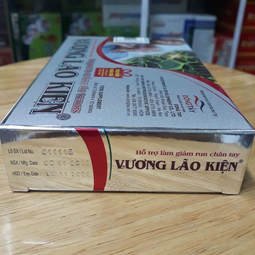 VƯƠNG LÃO KIỆN - HỖ TRỢ ĐIỀU TRỊ RUN CHÂN TAY