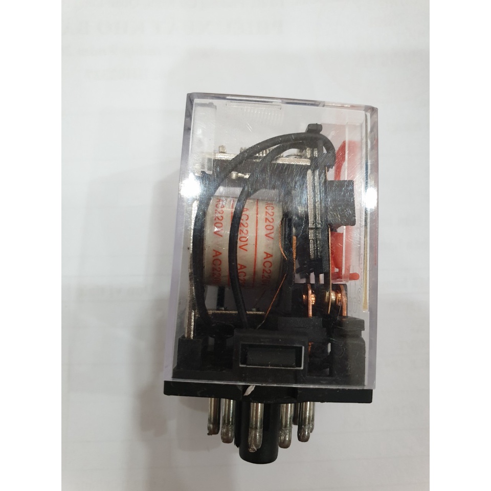 Rơ le trung gian Omron 11 chân tròn 220V,