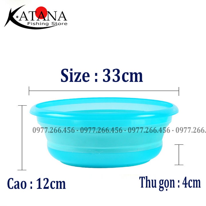Bát trộn mồi câu, Thau, Chậu 25CM 29CM 33CM 40CM