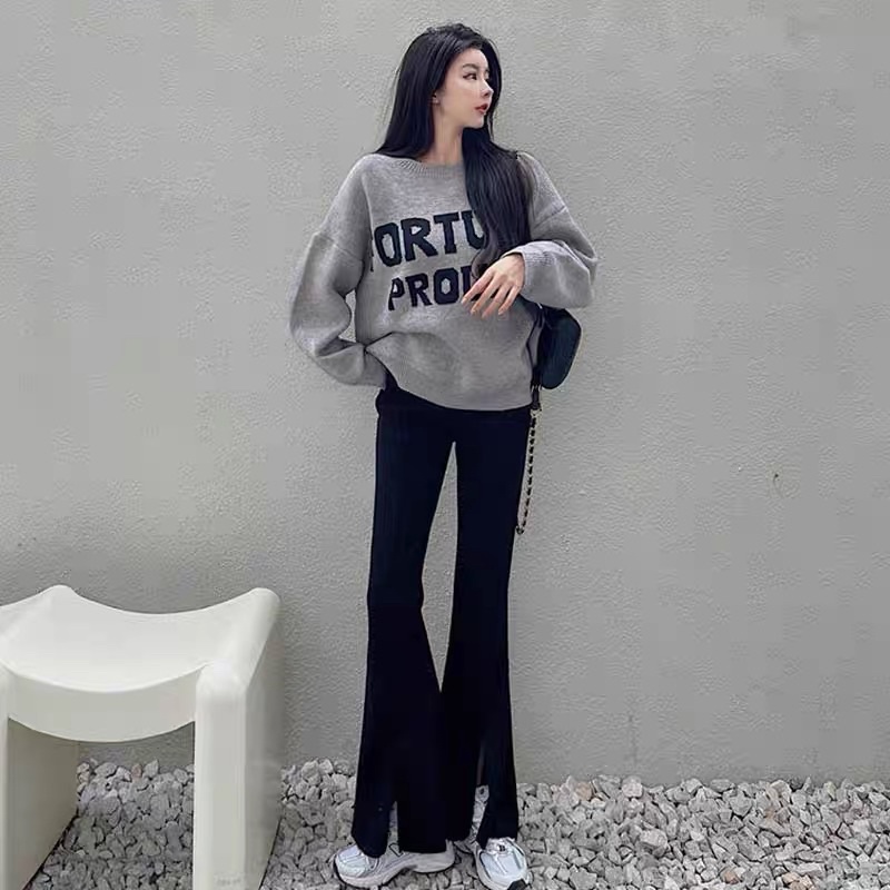 Quần XẺ ỐNG siêu tôn dáng phù hợp với áo sweater, áo thun, cardigan | BigBuy360 - bigbuy360.vn