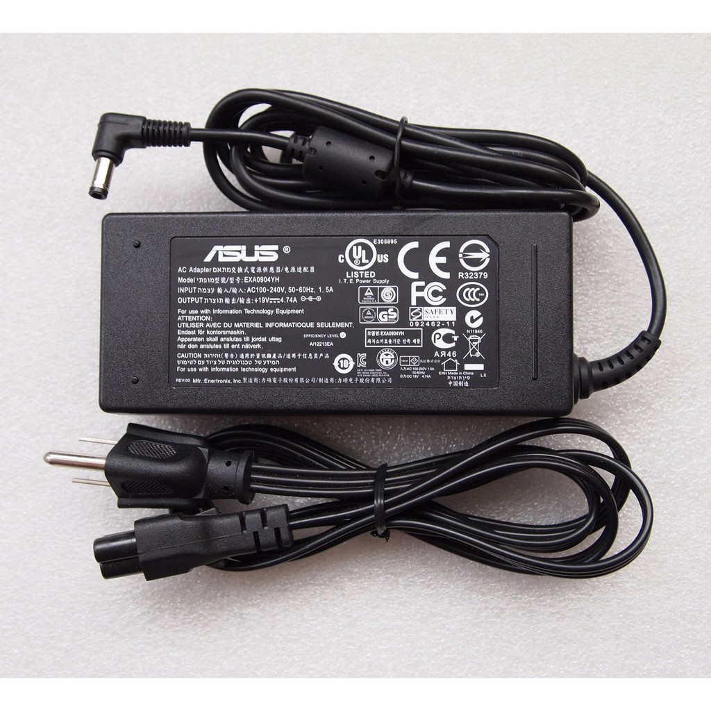 Sạc Laptop Asus tốt 19.5V – 4.7A – 90W (Adapter Asus ZIN)