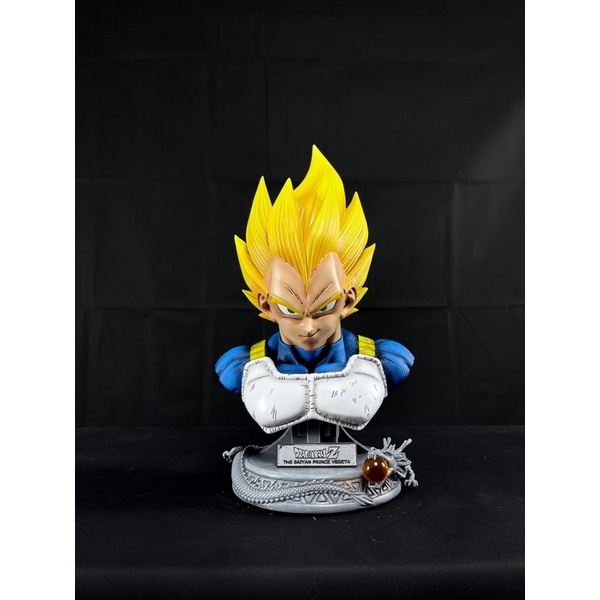 Dragon Ball Mô Hình Bán Thân Vegeta 1:2 45CM Decor PC