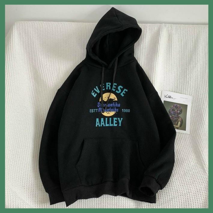 Áo Hoodie Nỉ Bông Dày Dặn Nam Nữ Unisex Form Rộng Everese Aalley - La mode | BigBuy360 - bigbuy360.vn