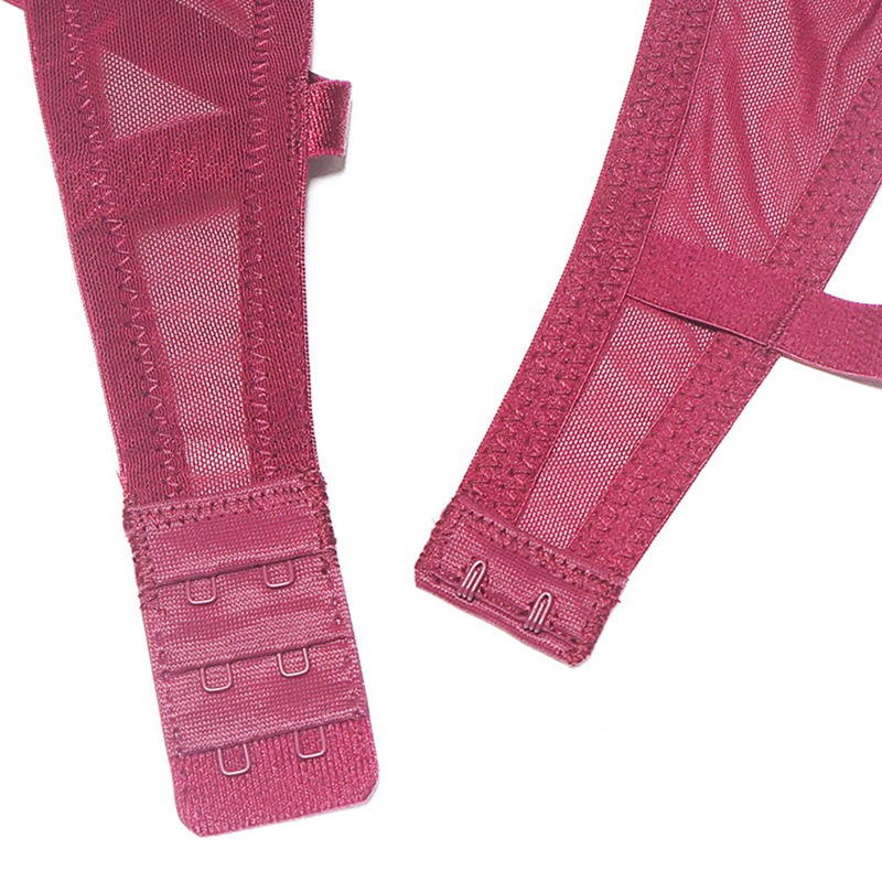 Bộ đồ lót ren VARSBABY V826 trong suốt 3/4 cup quyến rũ thoải mái cho nữ