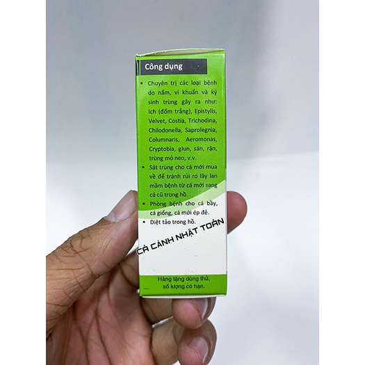 ĐỐM TRẮNG, KÝ SINH TRÊN CÁ CẢNH PARAKILL CKCS 20ML