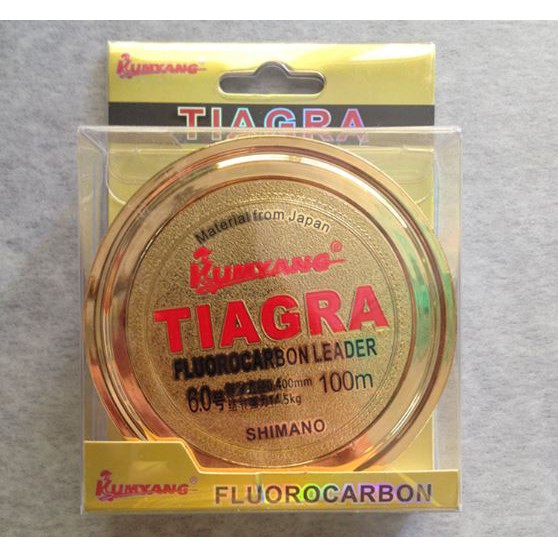 Dây Cước Câu Cá SHIMANO TIAGRA Nhật Bản Chất Liệu Fluorocarbon dài 100 mét - Siêu Chắc, Siêu Bền ( ĐỦ SIZE )