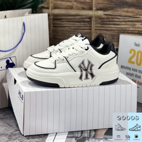 Giày Mlb Chunky Liner Ny La Thể Thao Sneaker 2022 Nam Nữ Độn Đế 5cm Bản Chuẩn