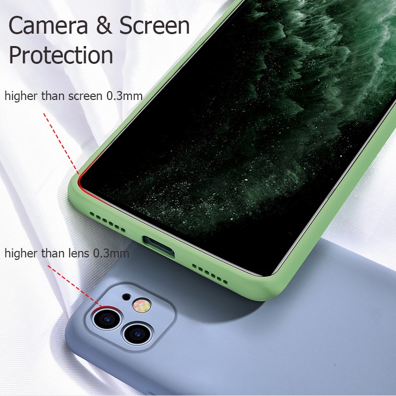 Ốp điện thoại silicone dẻo chống sốc cho IPhone 11 Pro Max 11Promax | BigBuy360 - bigbuy360.vn