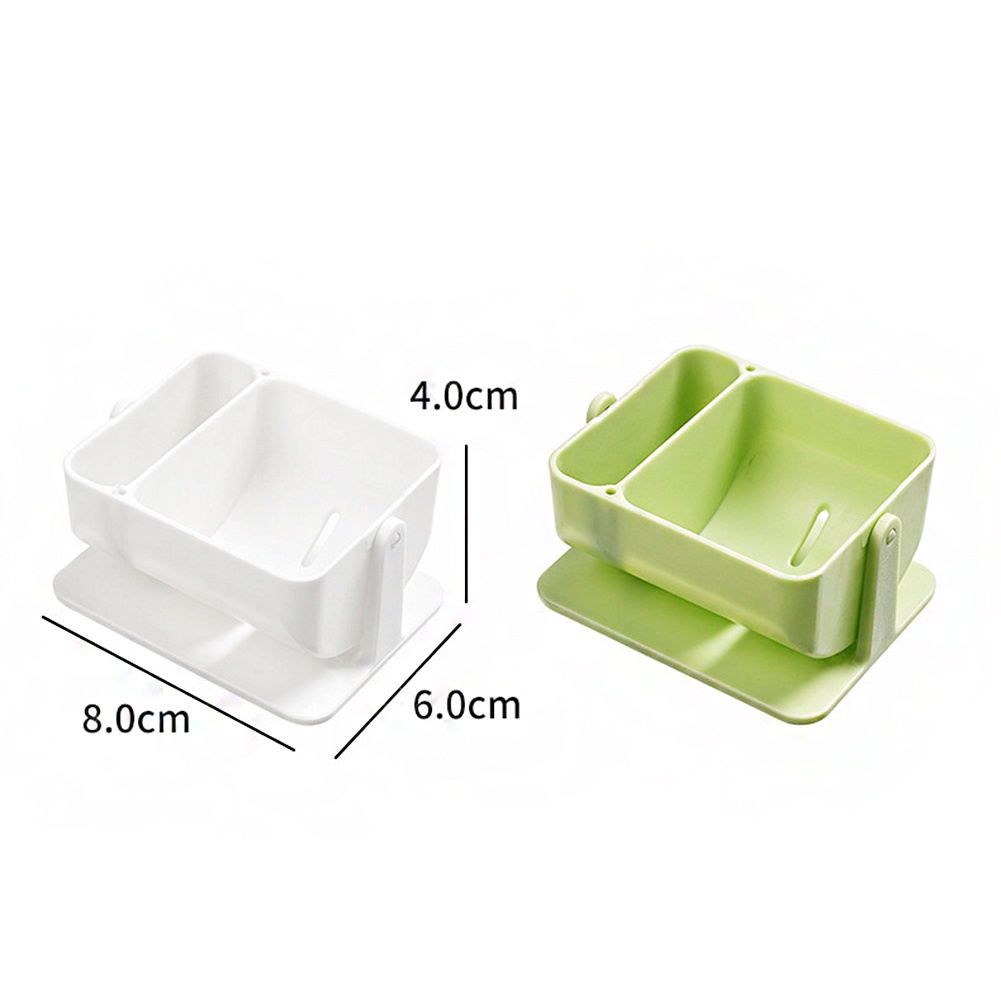 Kệ Đựng Mút Trang Điểm / Mỹ Phẩm Treo Tường Tiết Kiệm Không Gian Tiện Dụng